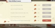 Complete tasks and claim Brilliant Leaves (Image via HoYoverse)